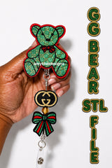 GG Bear Badge (STL)