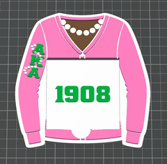 Pink And Green (STL) Notepad
