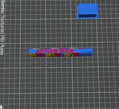 Autism Mom Pencil Pen (STL)