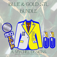 Blue and Gold (STL) Mirror Bundle