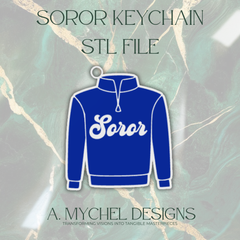 Soror Keychain Sweater (STL)