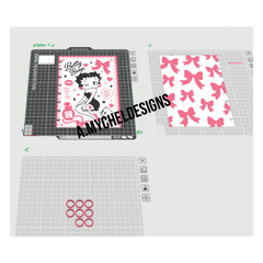 Betty Bows Notebook (STL)