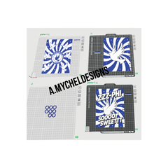 Blue and White Notebook (STL)