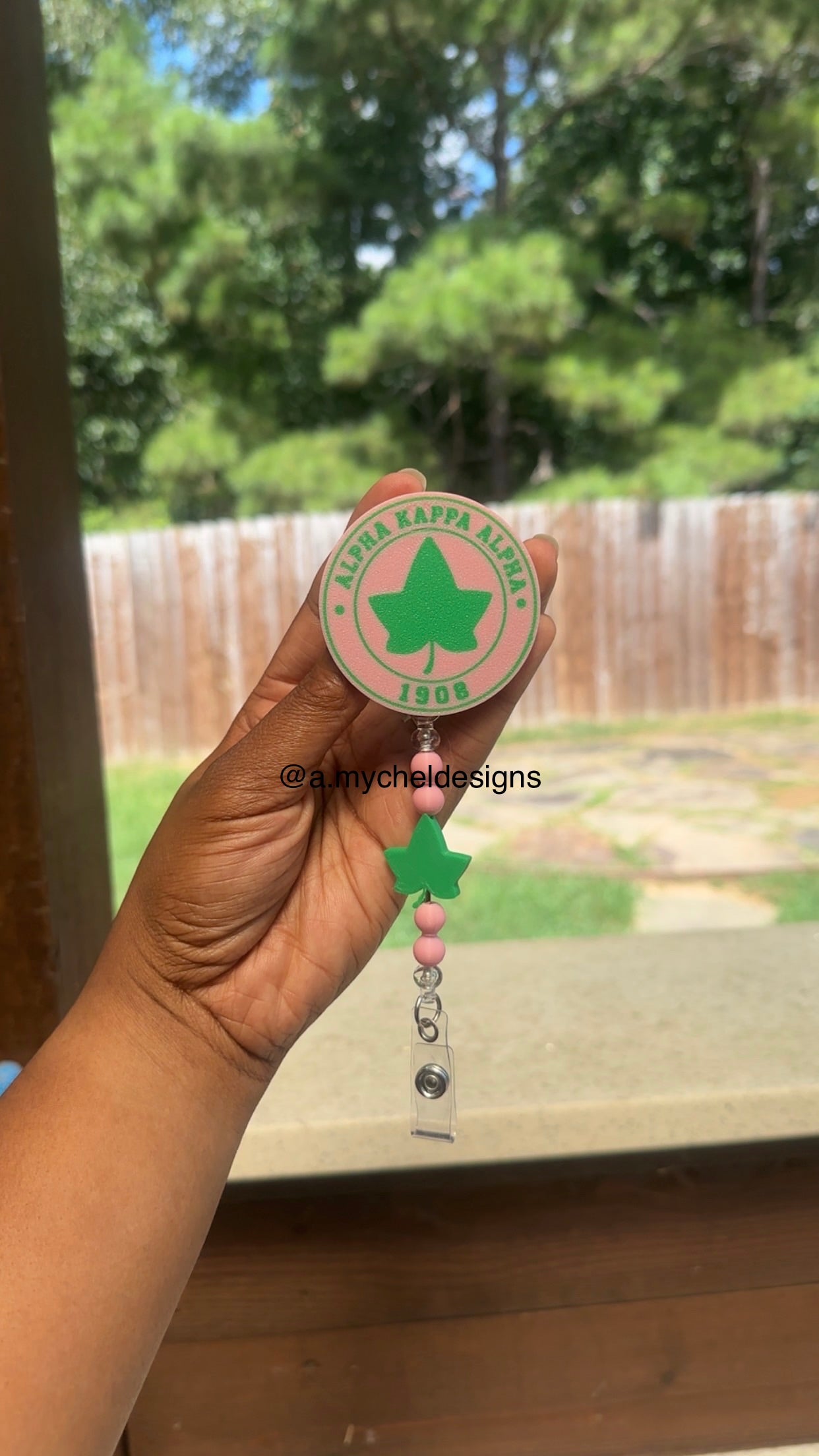3D Sorority Badge Reel