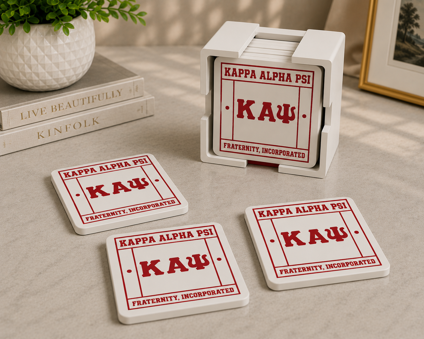 Kappa Coaster Set (STL)