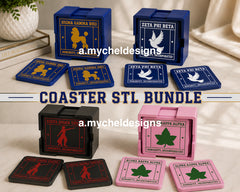 Coasters Bundle (STL)
