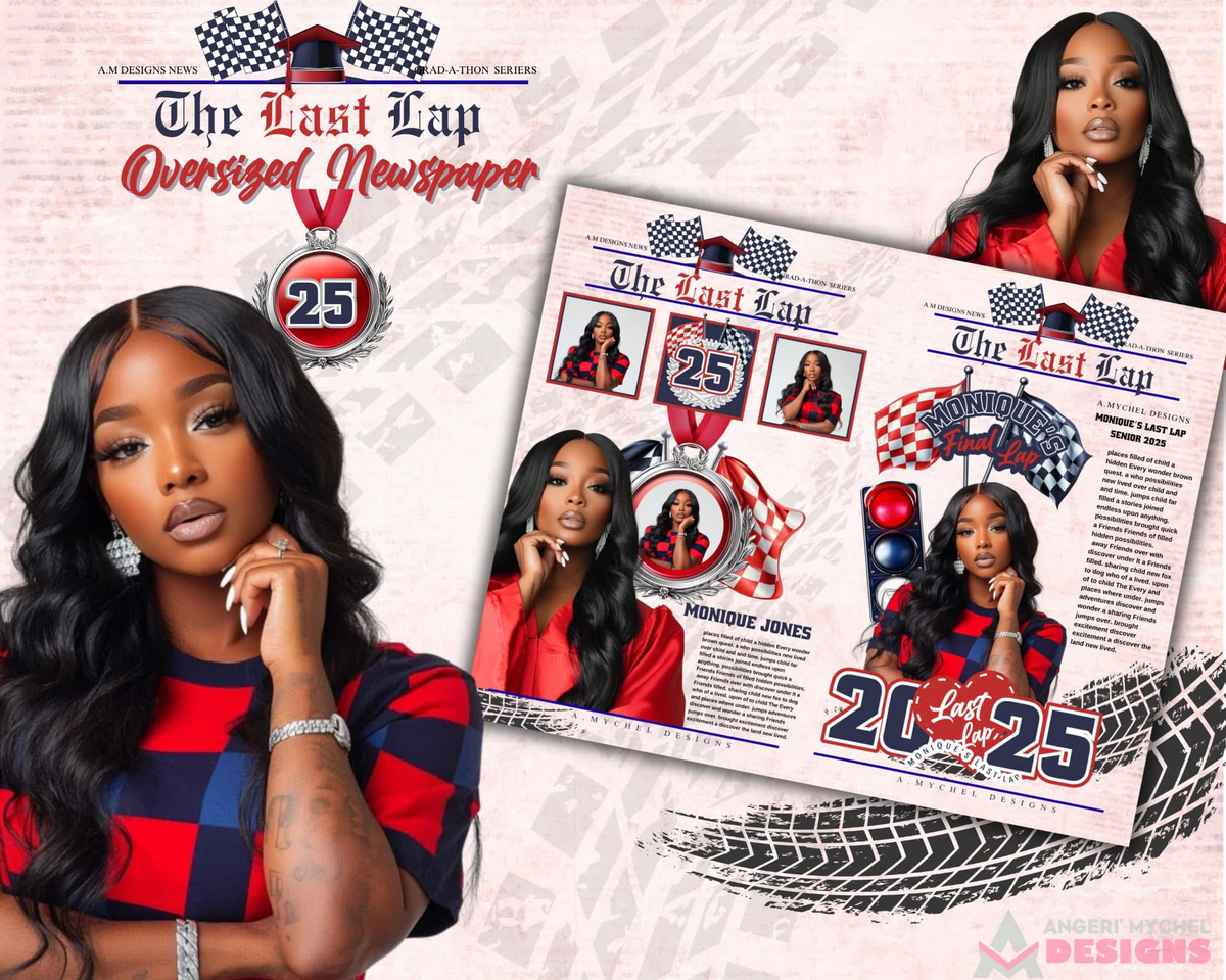 Custom Oversized Newspaper Design