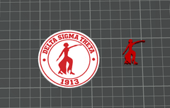 D Sorority Stationary Bundle (STL)