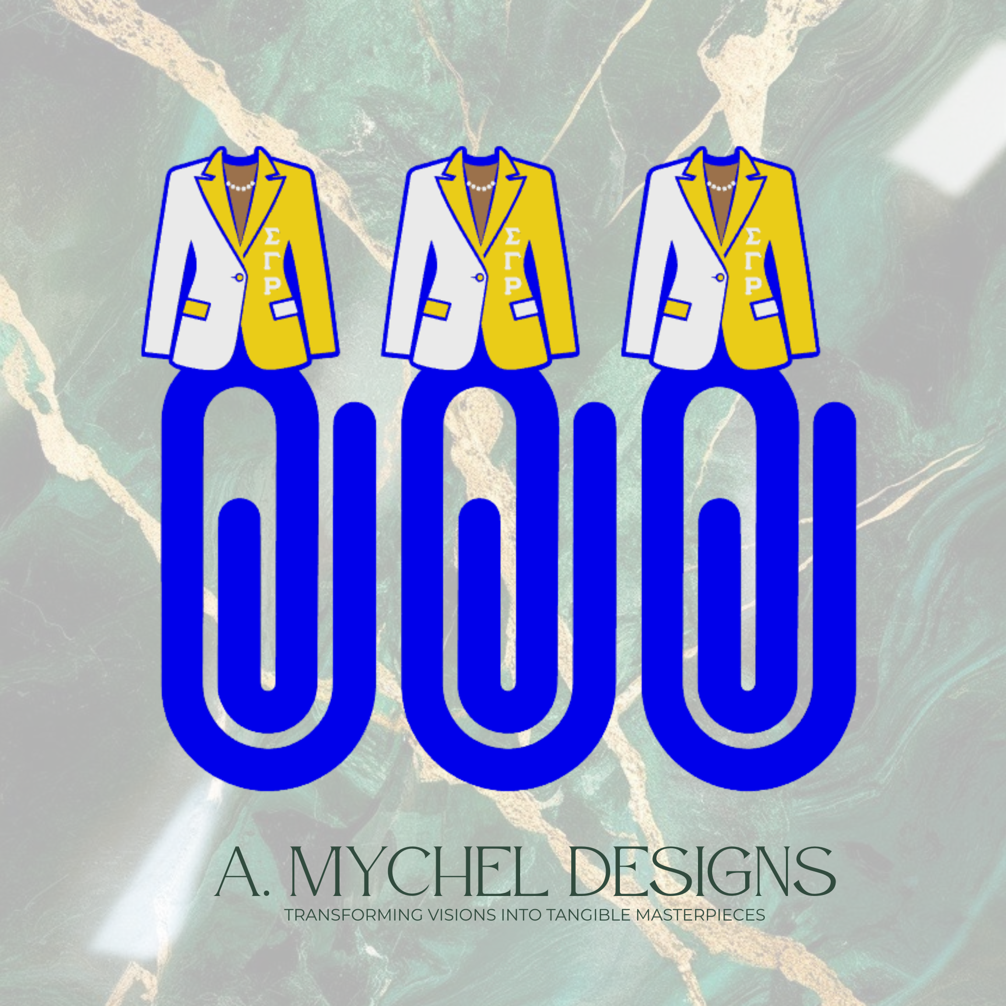 Blue and Gold (STL) Mirror Bundle