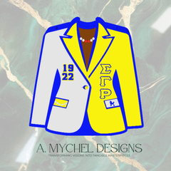 Blue and Gold (STL) Blazer Pencil Holder