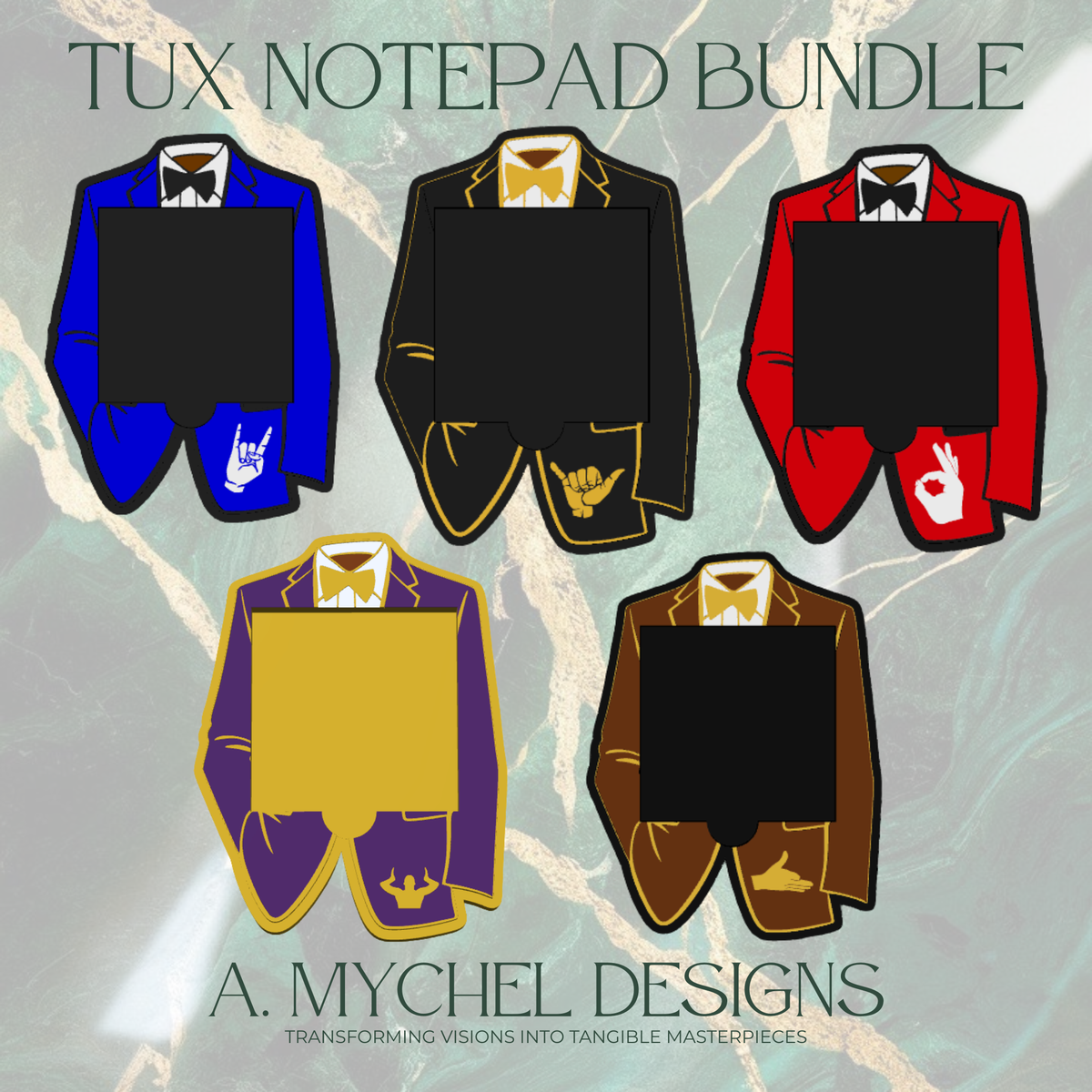 Tux Notepad (STL) Bundle
