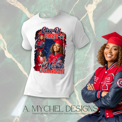 Grad Center Print Shirt